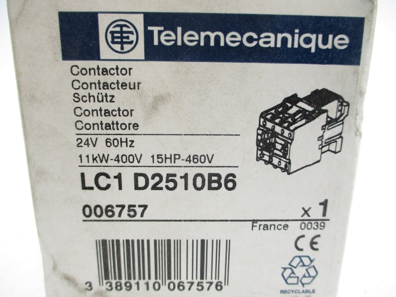TELEMECANIQUE LC1D2510B6 24V NSFS