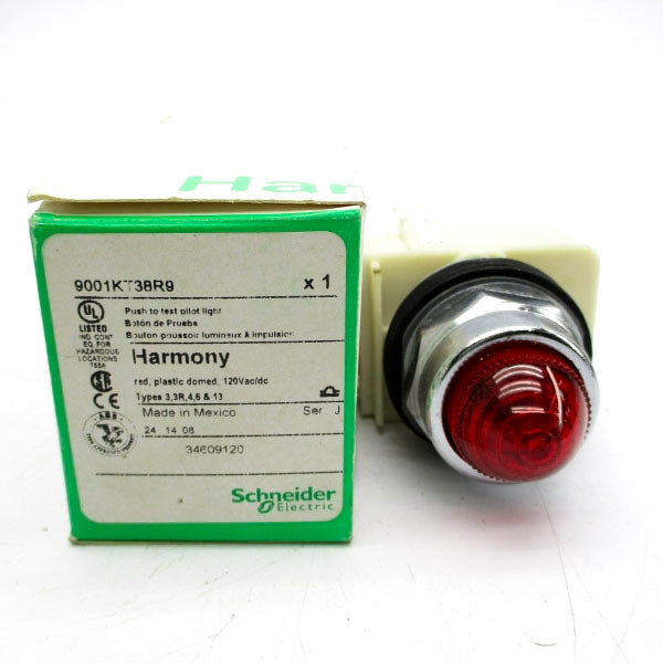 SCHNEIDER ELECTRIC 9001KT38R9 SER. J 120VAC/DC NSMP