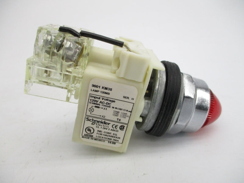 SCHNEIDER ELECTRIC 9001KT38R9 SER. J 120VAC/DC NSMP