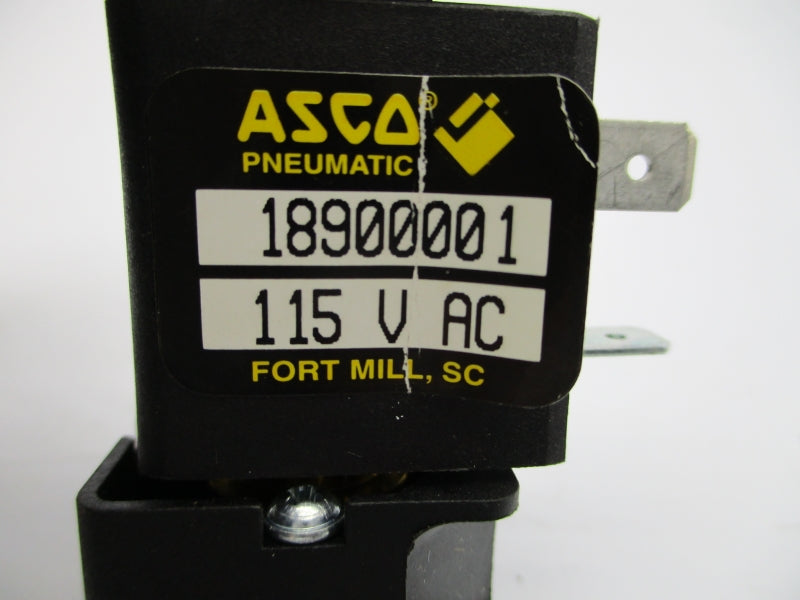 ASCO 18900001 115VAC (AS PICTURED) NSNP