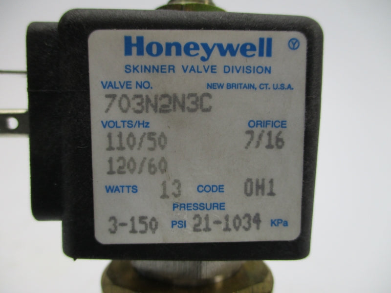 HONEYWELL 703N2N3C 110/120V 3-150PSI 7/16" NSMP