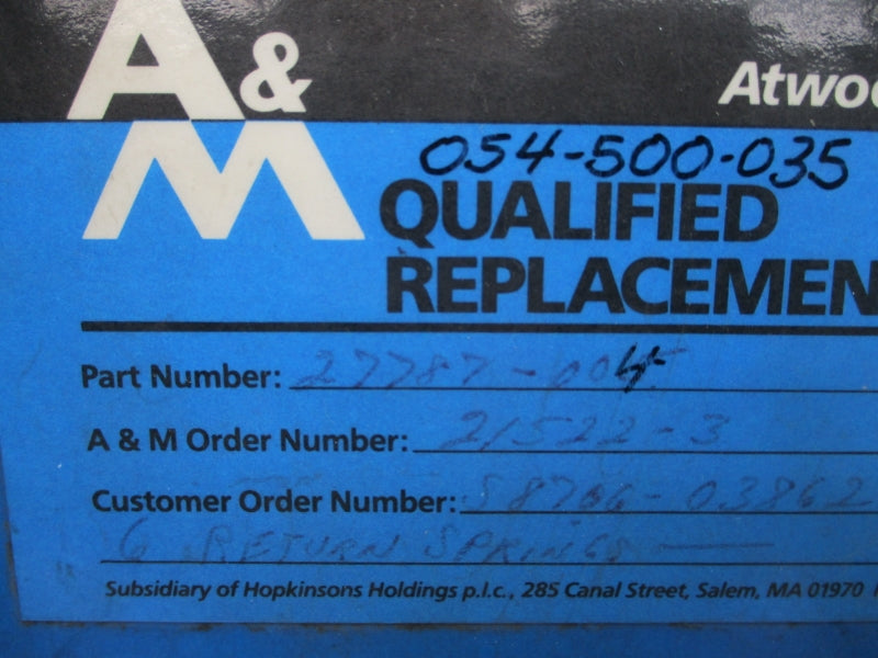 ATWOOD&MORRILL 27787-004 NSMP