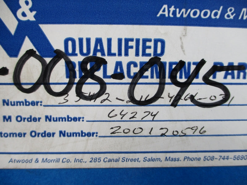 ATWOOD&MORRILL 35412-216-4261-031 NSMP