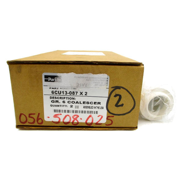 PARKER 6CU13-087X2 (PKG OF 2) NSMP