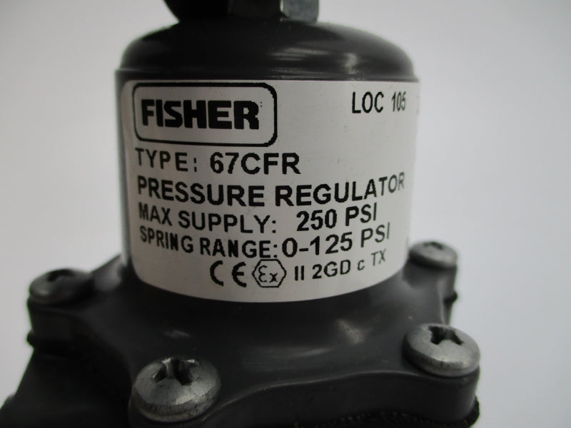 FISHER 67CF-1663-38539 0-125PSI NSMP