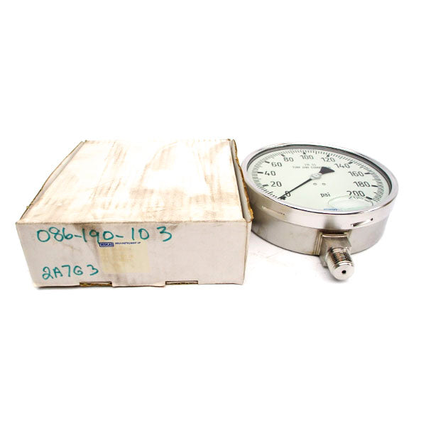 WIKA 50019521 200PSI 1/2" NSMP