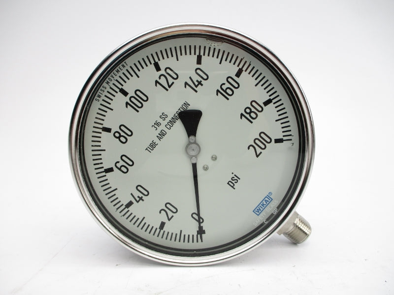 WIKA 50019521 200PSI 1/2" NSMP