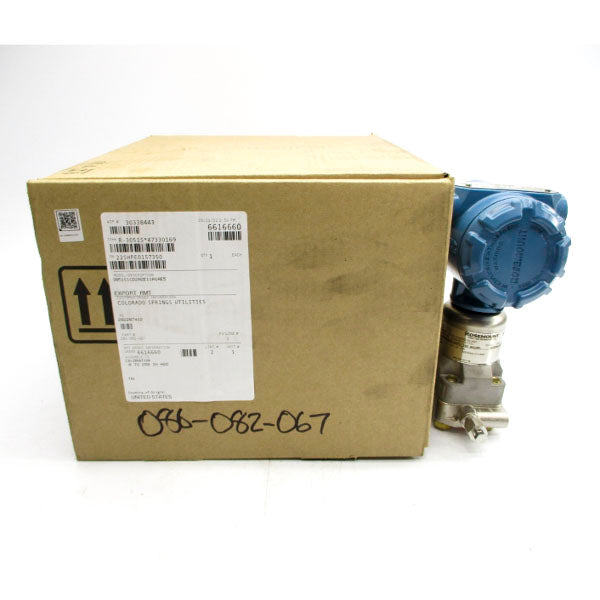 ROSEMOUNT 3051S1CD2A2E11A1AE5 10.5-42.4VDC 3626PSI NSMP