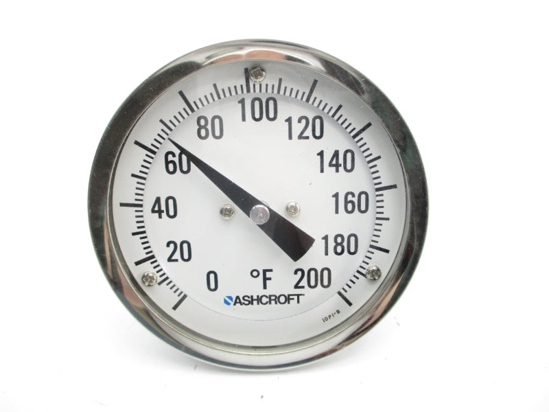 ASHCROFT 30EI60R025 0/200'F 3" STEM 2-1/2" NSMP