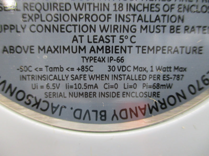 MASONEILAN SVI-II 4XIP-66 30VDC 3/4" NSNP