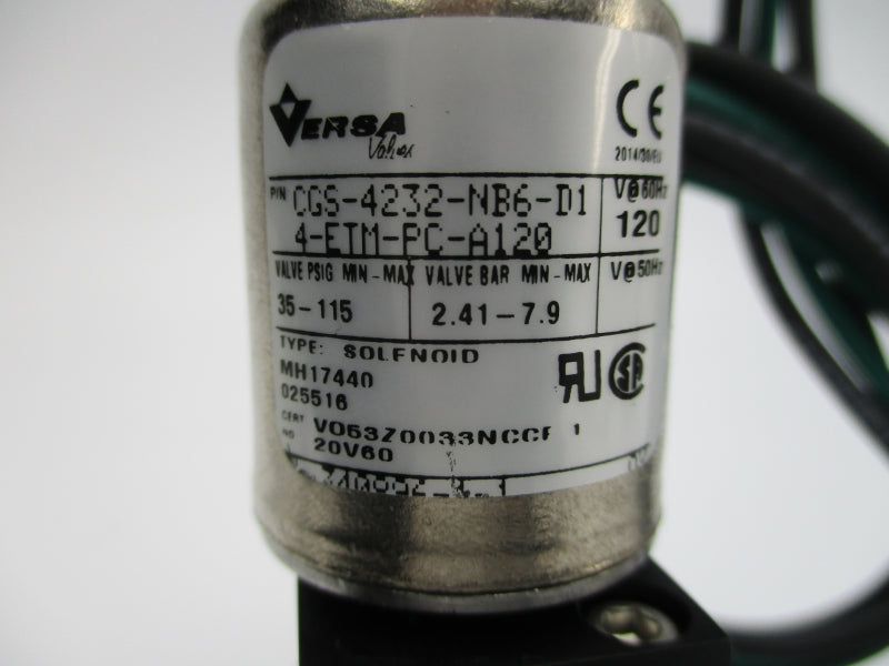 VERSA CGS-4232-NB6-D14-ETM-PC-A120 120V 35-115PSI NSMP