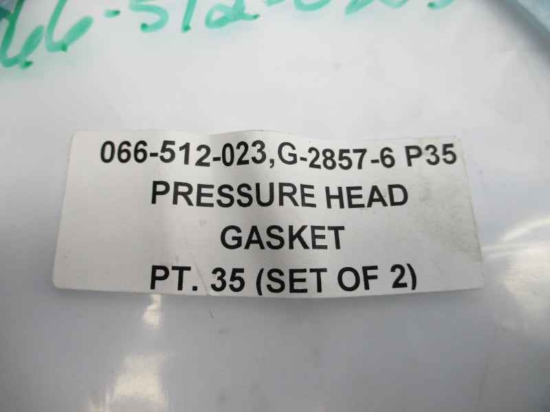 INDUSTRIAL MRO 066-512-023 G-2857-6 (PKG OF 2) NSMP