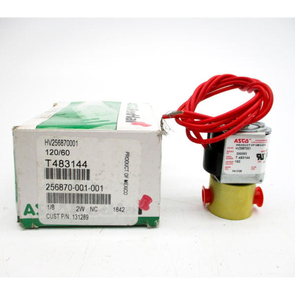 ASCO HV256870001 120V 150PSI 1/8" NSMP