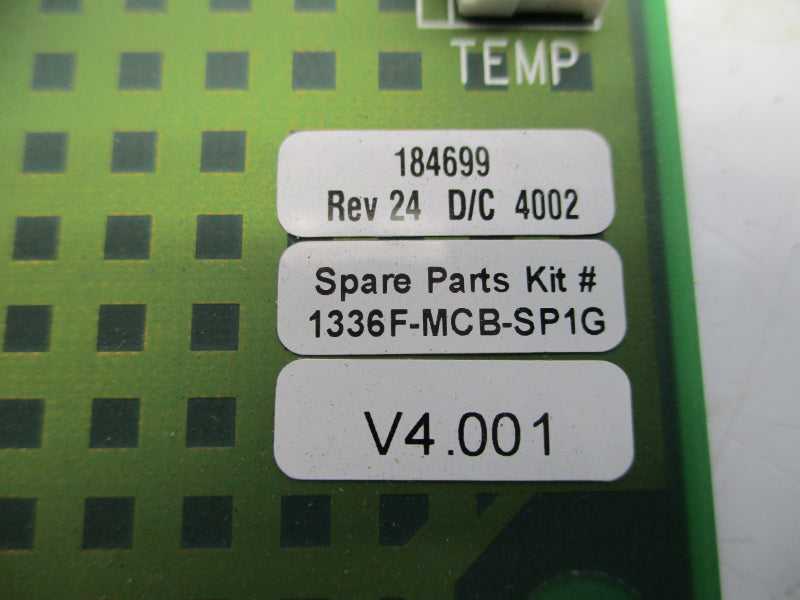 ROCKWELL AUTOMATION 1336F-MCB-SP1G REV. 24 NSNP