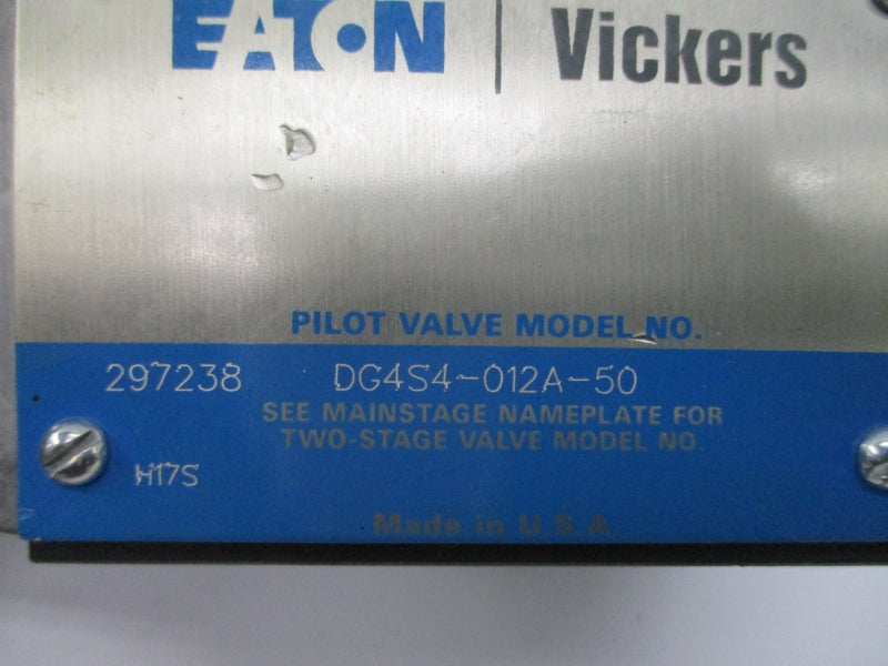 VICKERS DG4S4012A50 297238 115V .61A NSNP