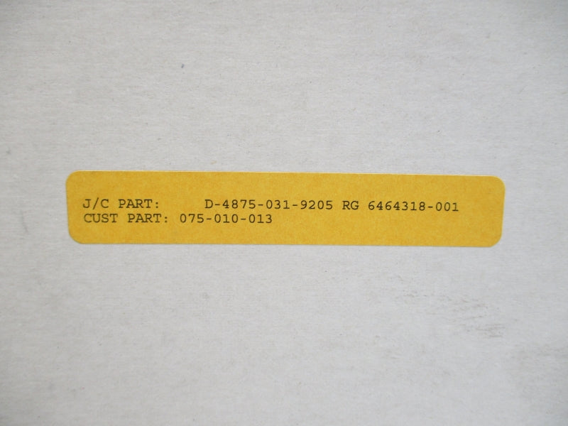 J/C D-4875-031-9205 NSMP