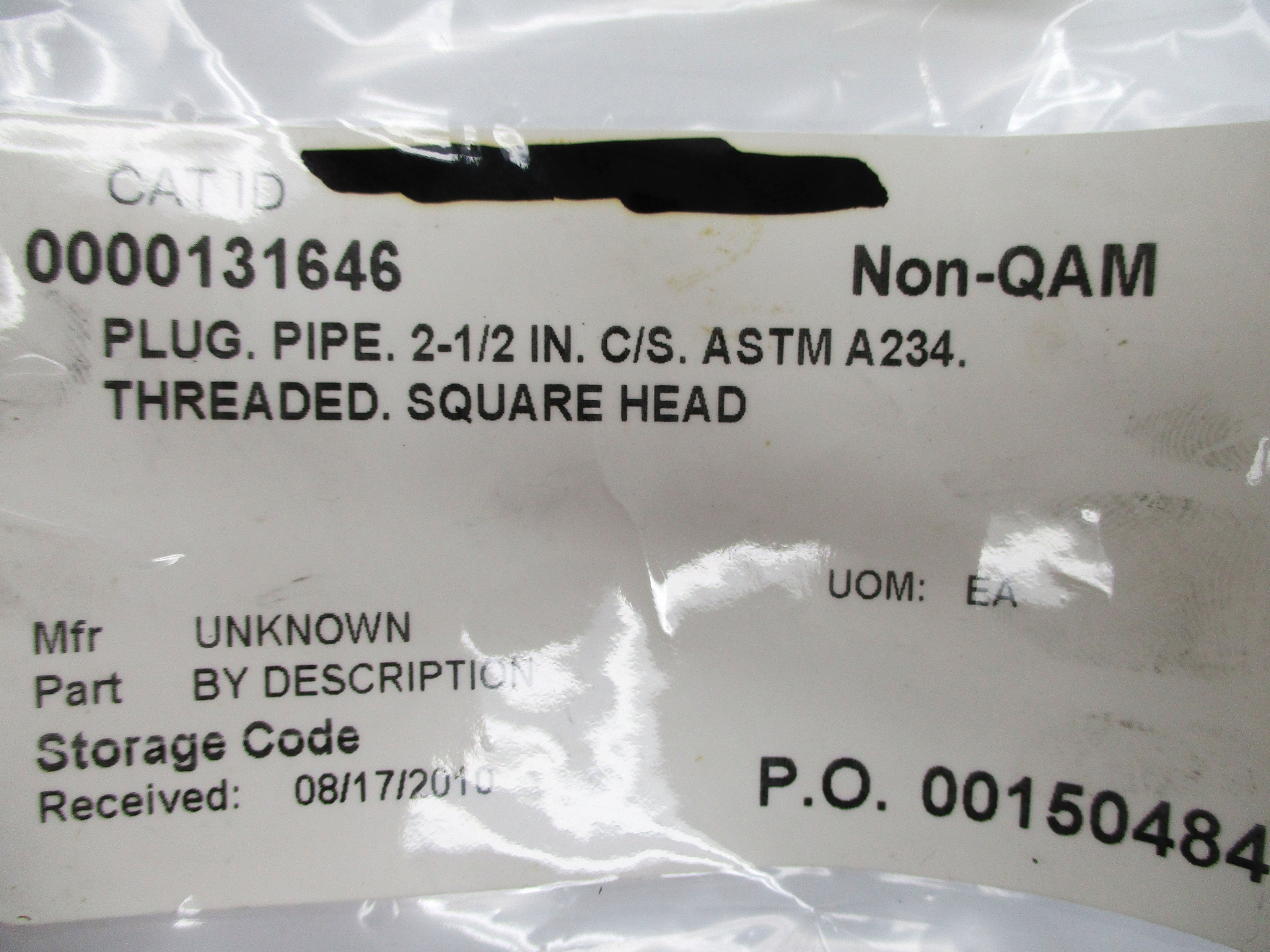 ASTM A-234 2-1/2" NSNP