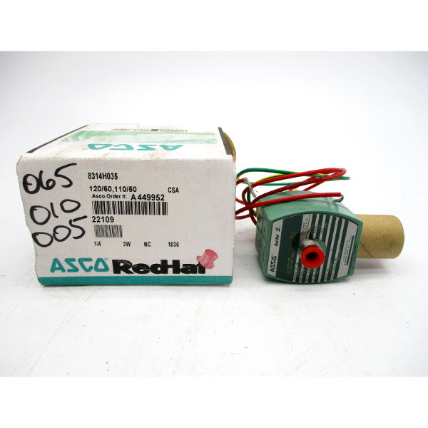 ASCO 8314H035 110/120V 205PSI 1/4" NSMP
