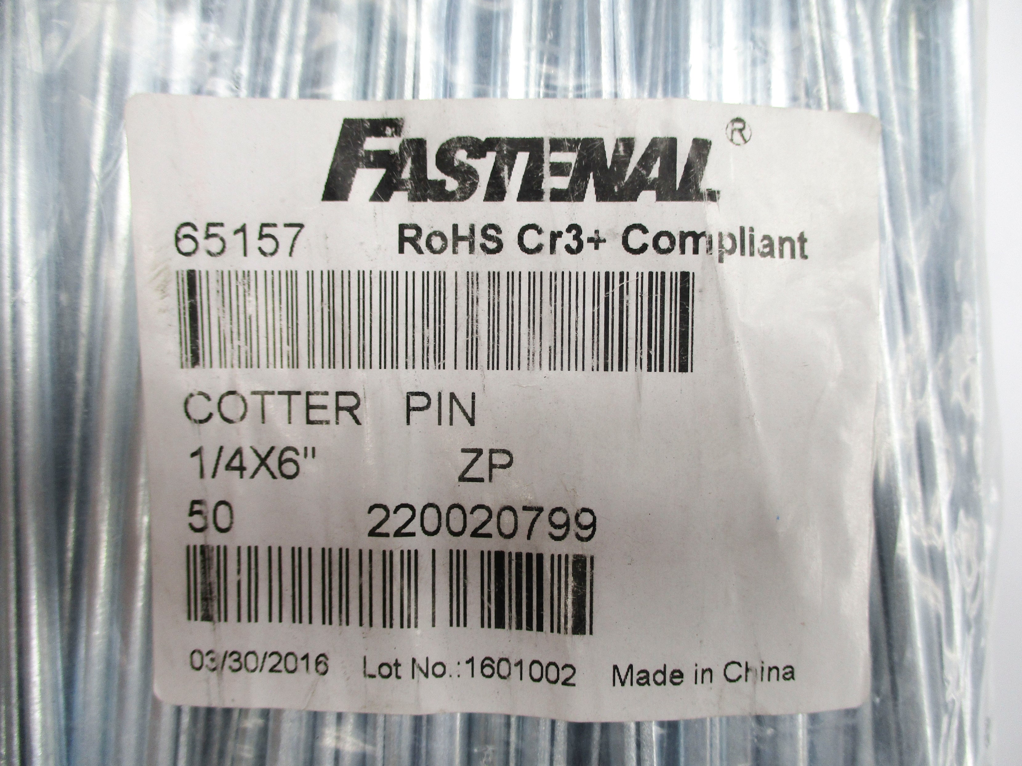 FASTENAL 65157 (PKG OF 50) NSMP