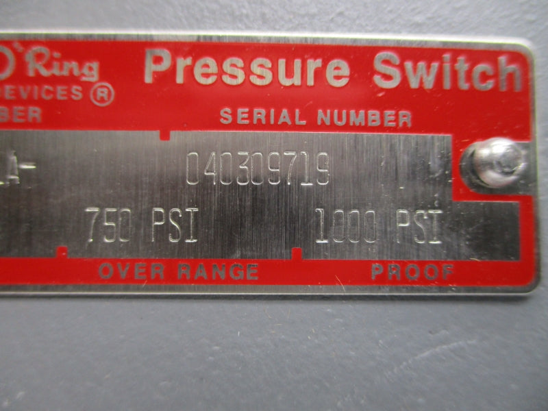 SOR 54NN-AA118-N4-B1A-30-0 750PSI NSNP