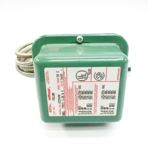 ASCO PB11BK 125/250VAC 5A NSNP