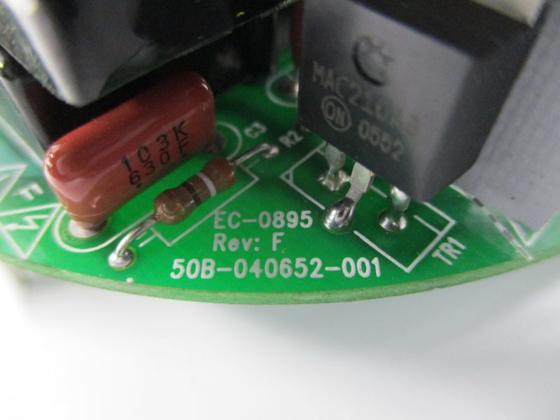 JORDAN CONTROLS 50B-040652-001 EC-0895 REV. F UNMP