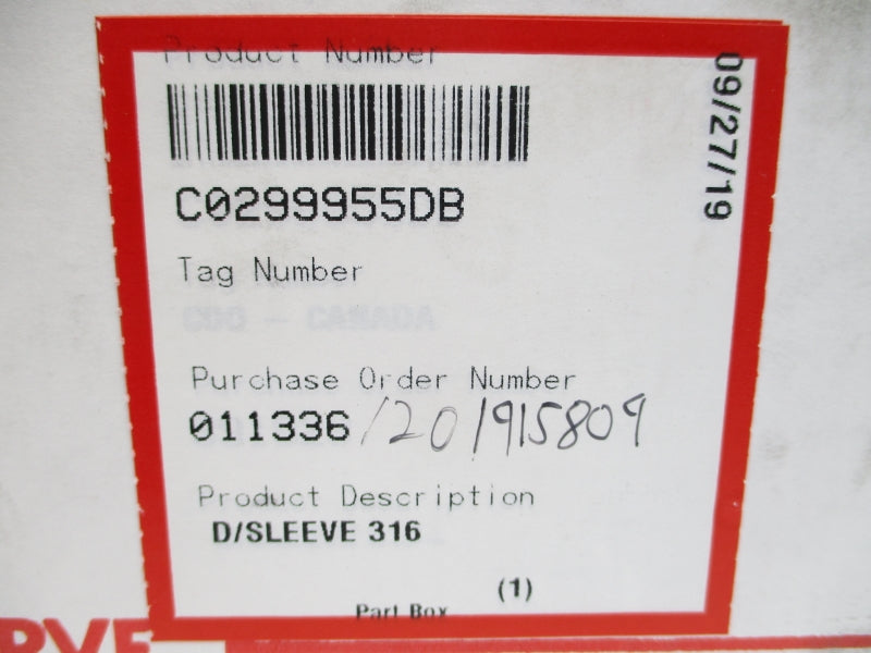 FLOWSERVE C0299955DB NSMP