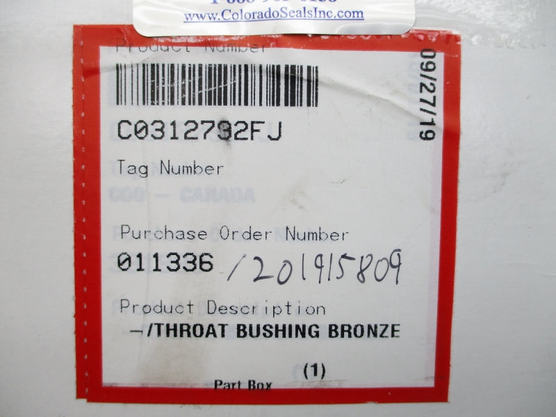 FLOWSERVE C0312792FJ NSMP