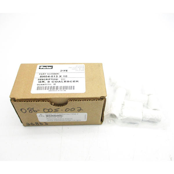 PARKER 6H04-013X10 (PKG OF 10) NSMP