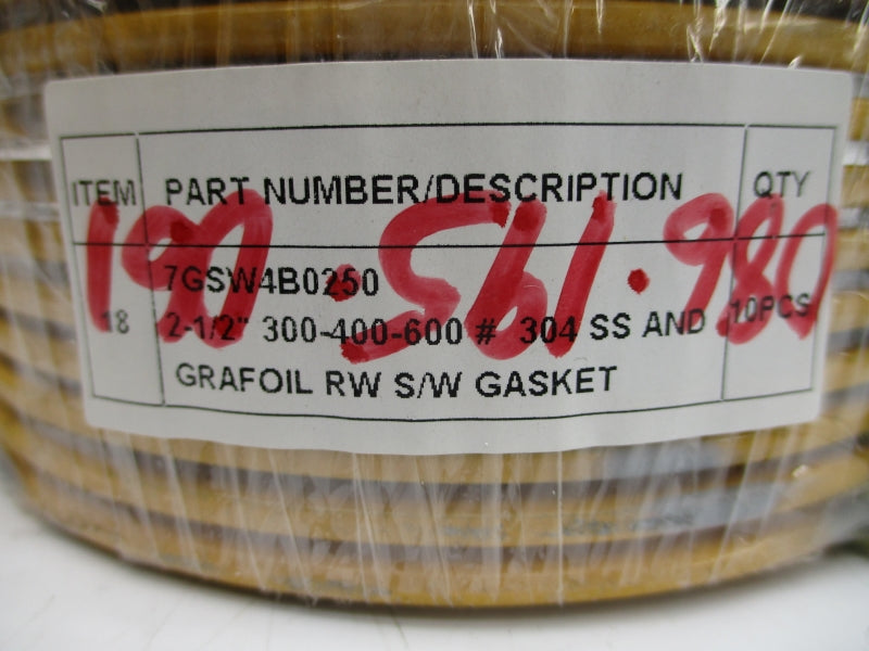 INDUSTRIAL MRO 7GSW4B0250 (PKG OF 10) NSMP