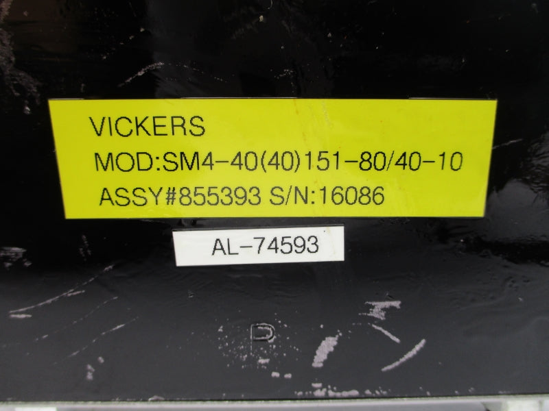 VICKERS SM4-40(40)151-80/40-10 1000PSI (AS PICTURED) NSMP