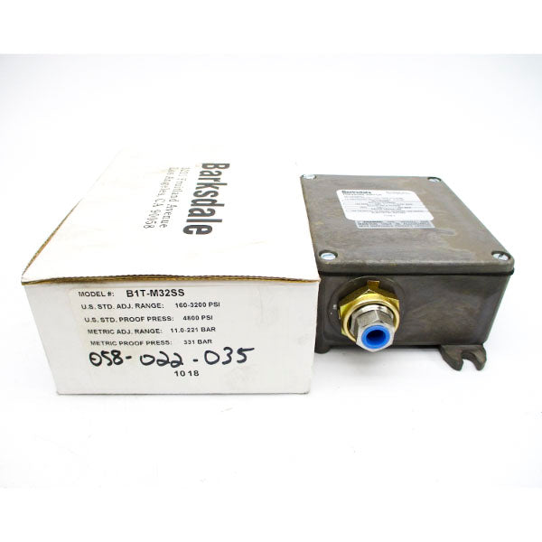 BARKSDALE B1T-M32SS 480VAC 10A 160-3200PSI NSMP