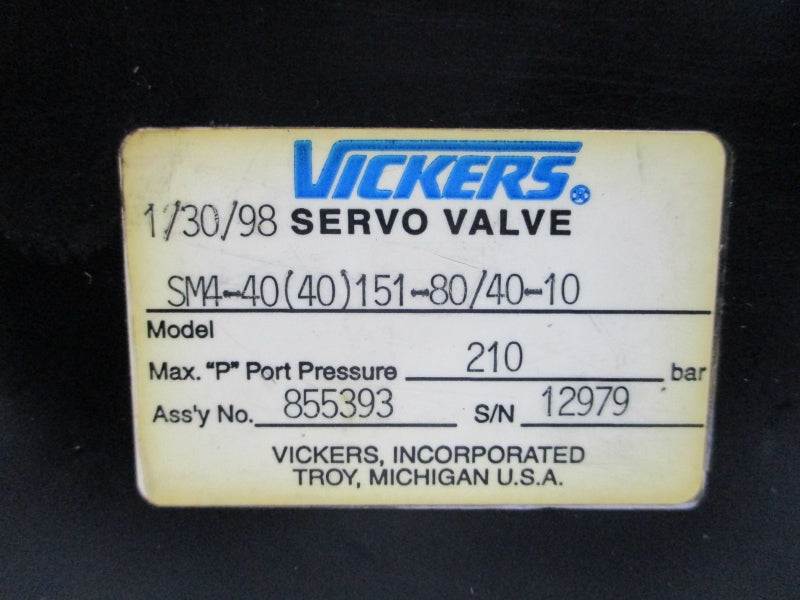 VICKERS SM4-40(40)151-80/40-10 855393 NSNP