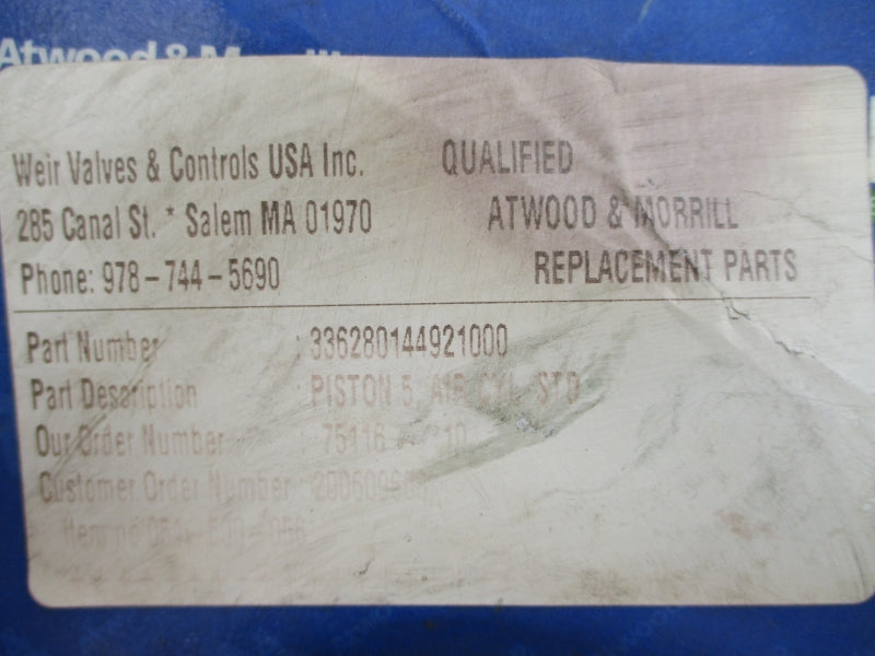 ATWOOD&MORRILL 336280144921000 NSMP