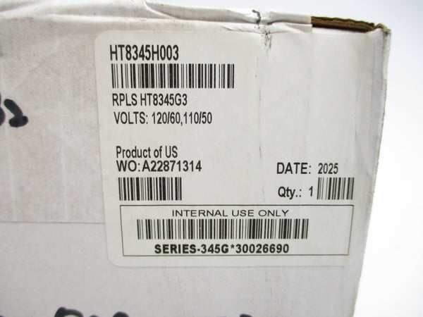 ASCO HT8345H003 110/120V NSFS