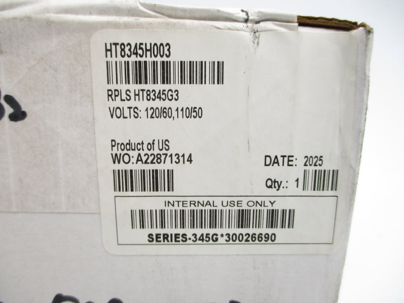 ASCO HT8345H003 110/120V NSFS