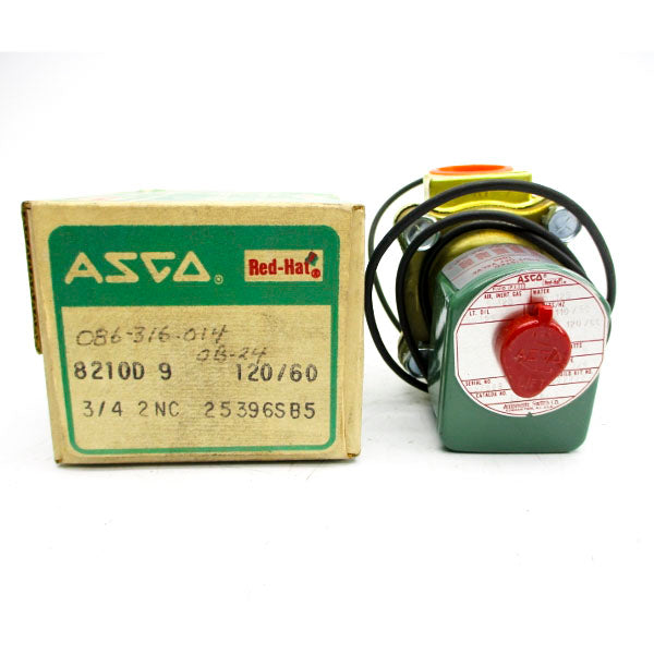 ASCO 8210D9 110/120V 5-125PSI 3/4" NSMP