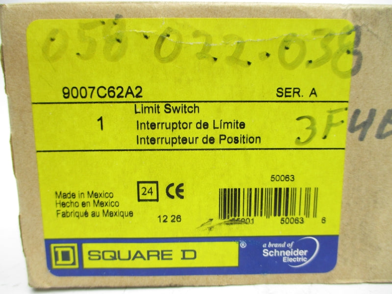 SQUARE D 9007C62A2 SER. A NSMP