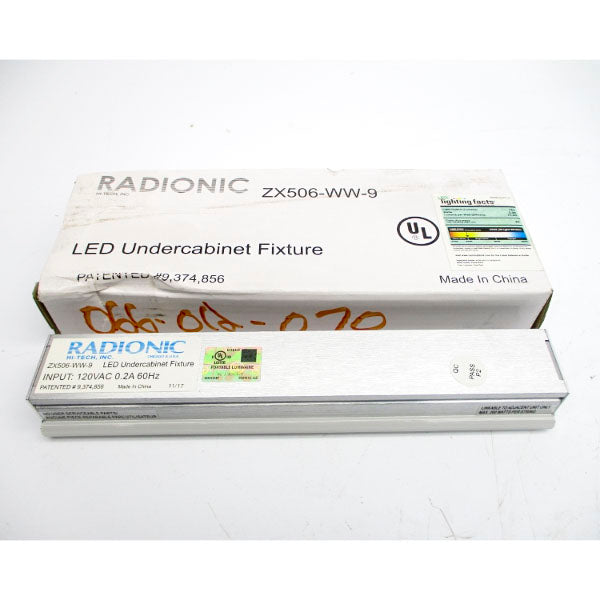 RADIONIC ZX506-WW-9 120VAC 0.2A NSMP