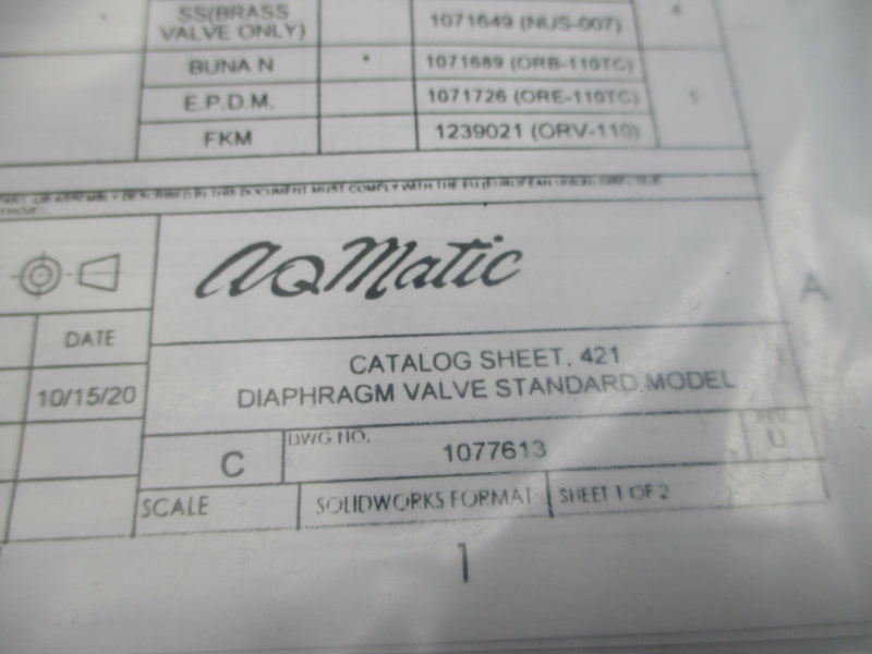 AQMATIC 421-RG NSMP