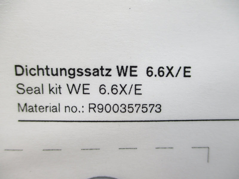 REXROTH WE6.6X/E R900357573 NSMP