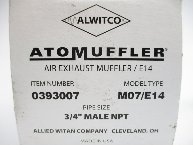 ALLIED WITAN 0393007 M07/E14 3/4" NSMP