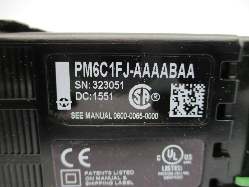 WATLOW PM6C1FJ-AAAABAA 100-240VAC NSMP
