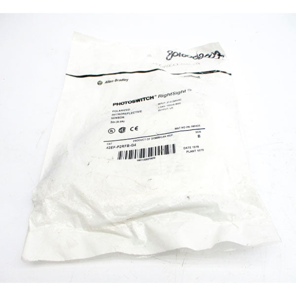 ALLEN BRADLEY 42EF-P2RFB-G4 SER. B 21.6-264VAC/DC NSMP