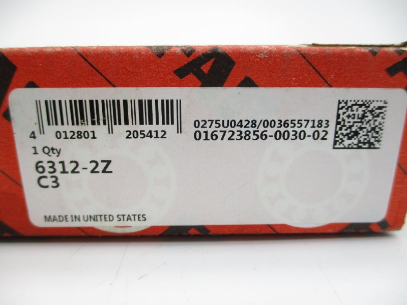 FAG 6312-2Z-C3 NSMP