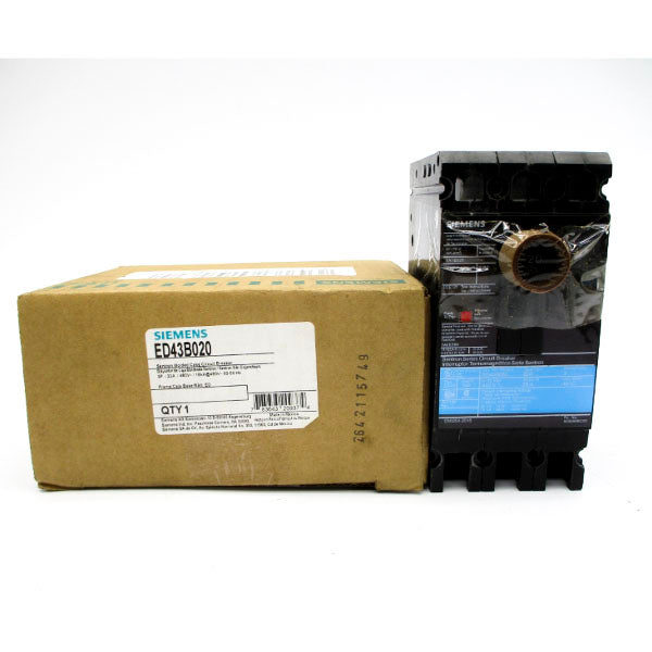 SIEMENS ED43B020 480V 20A NSMP