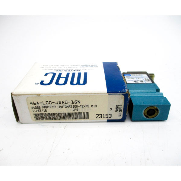 MAC 46A-L00-JDA0-1GN 24VDC 100PSI NSMP