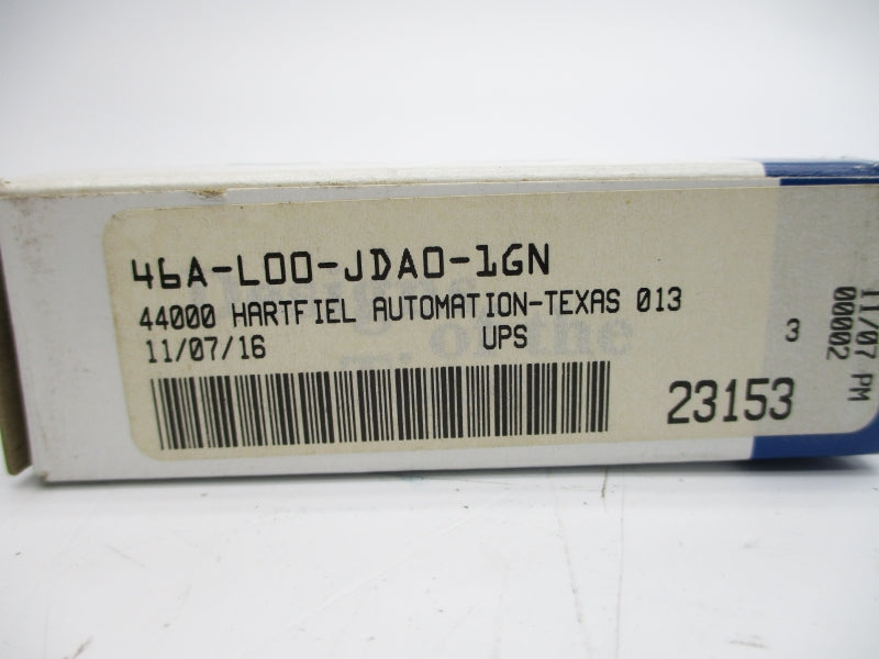 MAC 46A-L00-JDA0-1GN 24VDC 100PSI NSMP