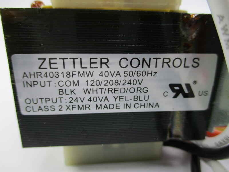 ZETTLER CONTROLS AHR40318FMW 120/208/240V NSNP