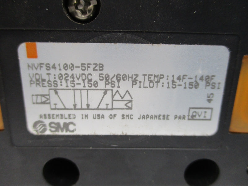 SMC NVFS4100-5FZB 24VDC 15-150PSI NSNP